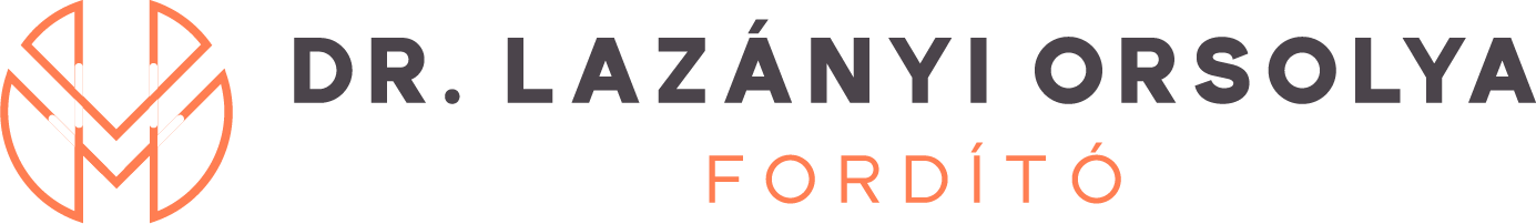 Dr. Lazányi Orsolya - Fordító